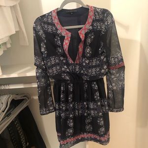 Endless rose pattern dress